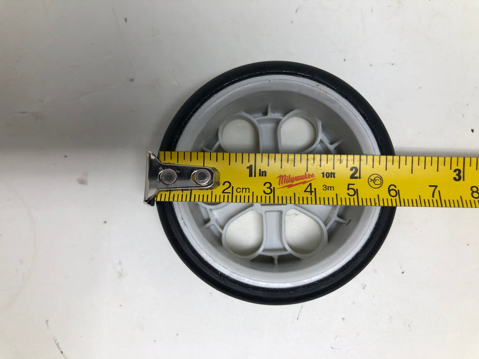 Jaco Blue Touring Car Wheels & Tires, 12mm Hex, 1/10, White (x4-Used)