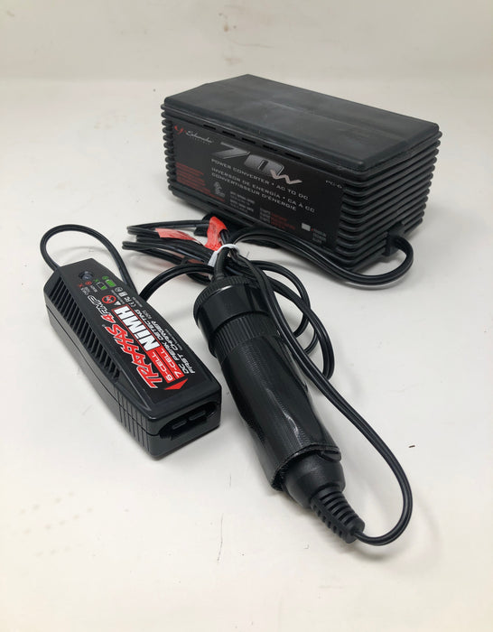 PC-6 Schumacher Power Converter & Traxxas 4 AMP NIMH Charger