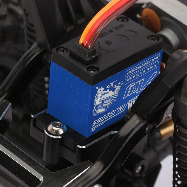 INJS2065-4MBK INJORA 7KG High Voltage Waterproof 2065 Digital Servo with Mount for 1/18 TRX4M