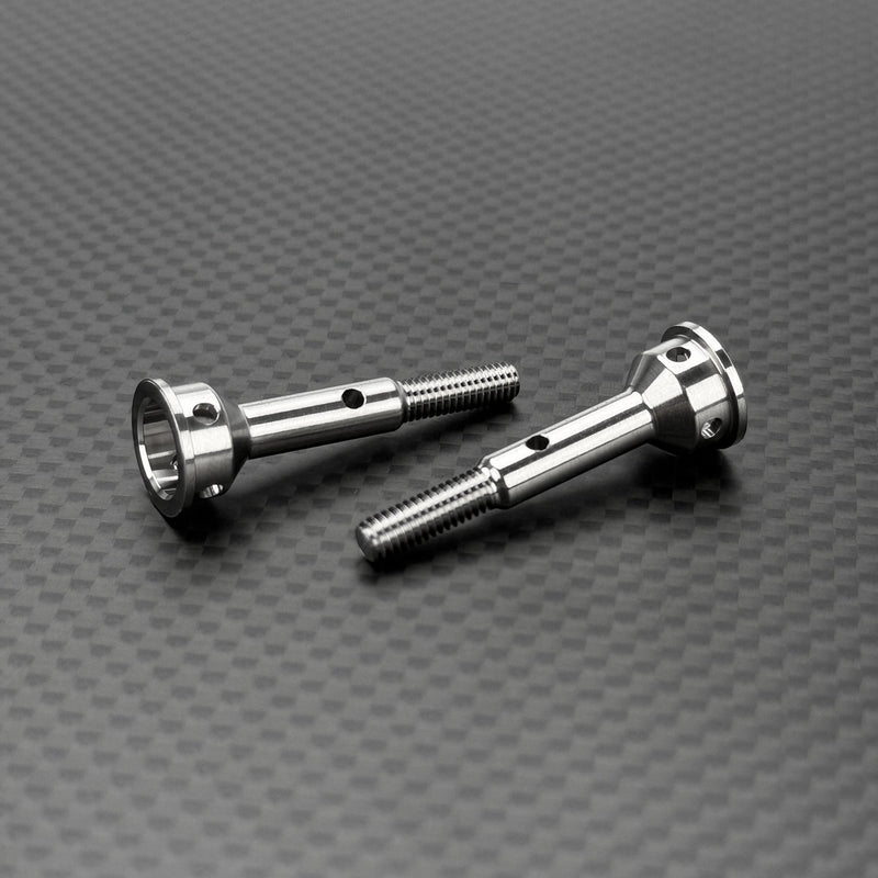900156 R1 Wurks Fits XB2/XB4 Ultra Lightweight Rear CVA Axle, Titanium