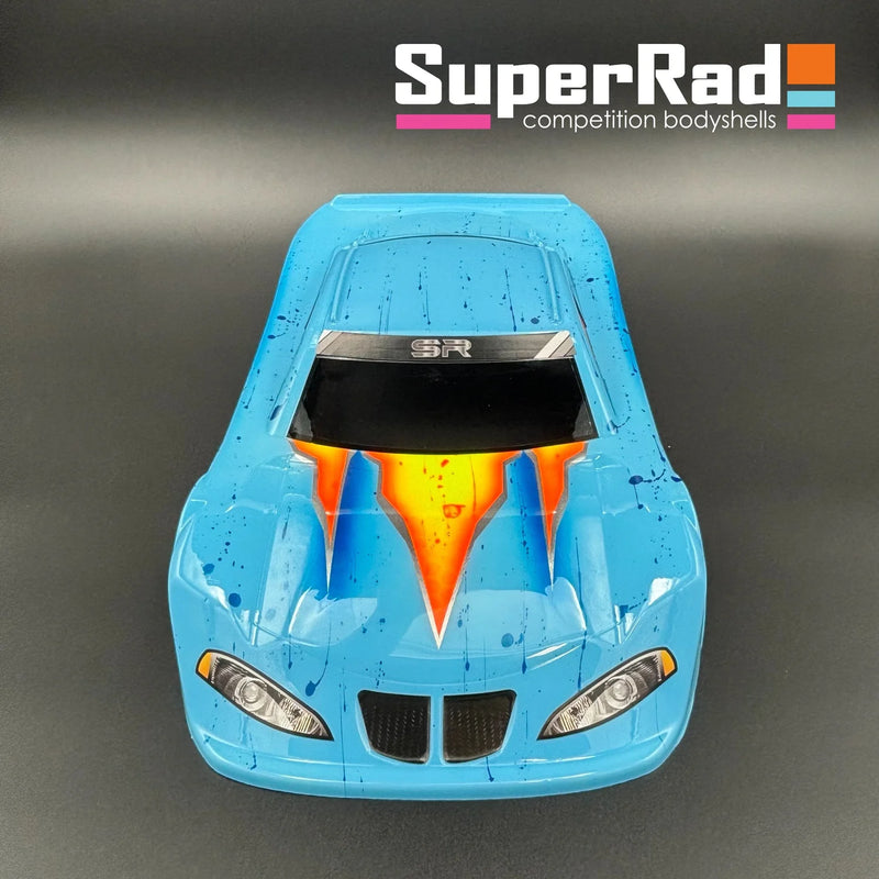 SR-26-020 SuperRad 1/10 Oval Open Car body