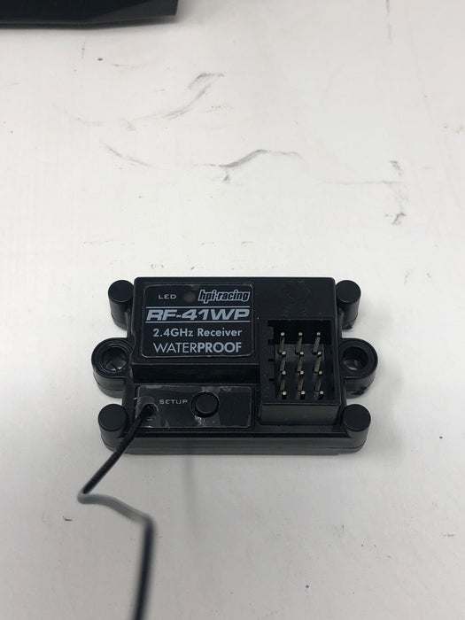 **NEW Take Off 120042 HPI Racing 2.4ghz TF-41 3ch Radio Transmitter RF41-WP Receiver TX RX