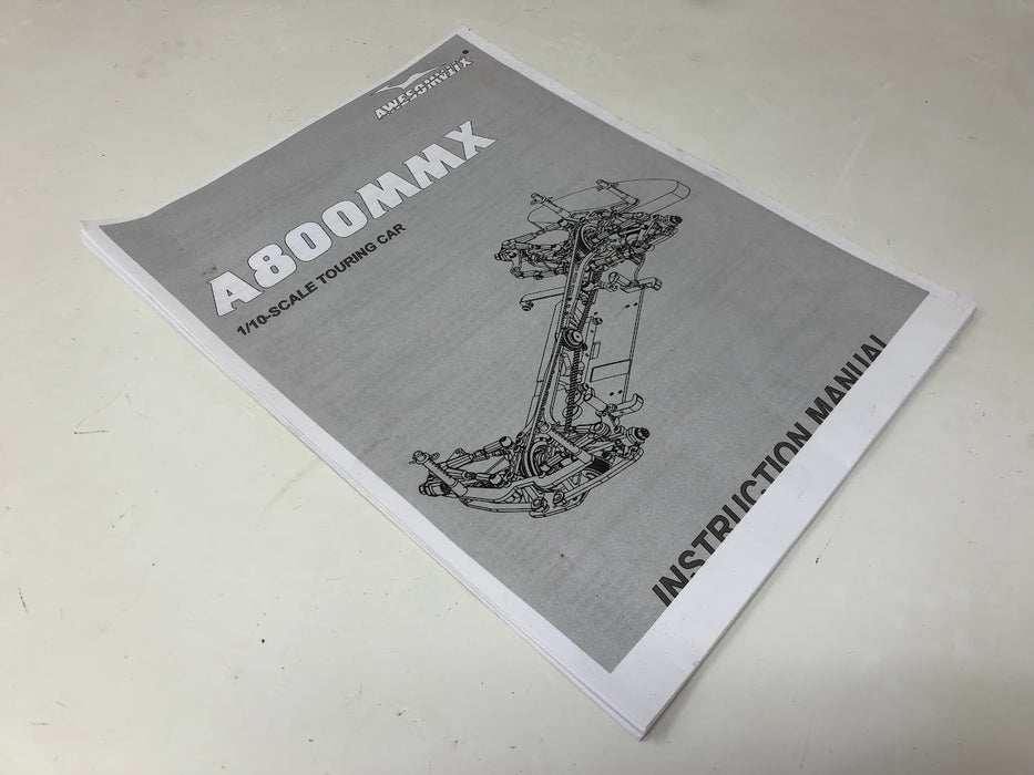 A800MMX Awesomatix 1/10 Scale Touring Car (Used)