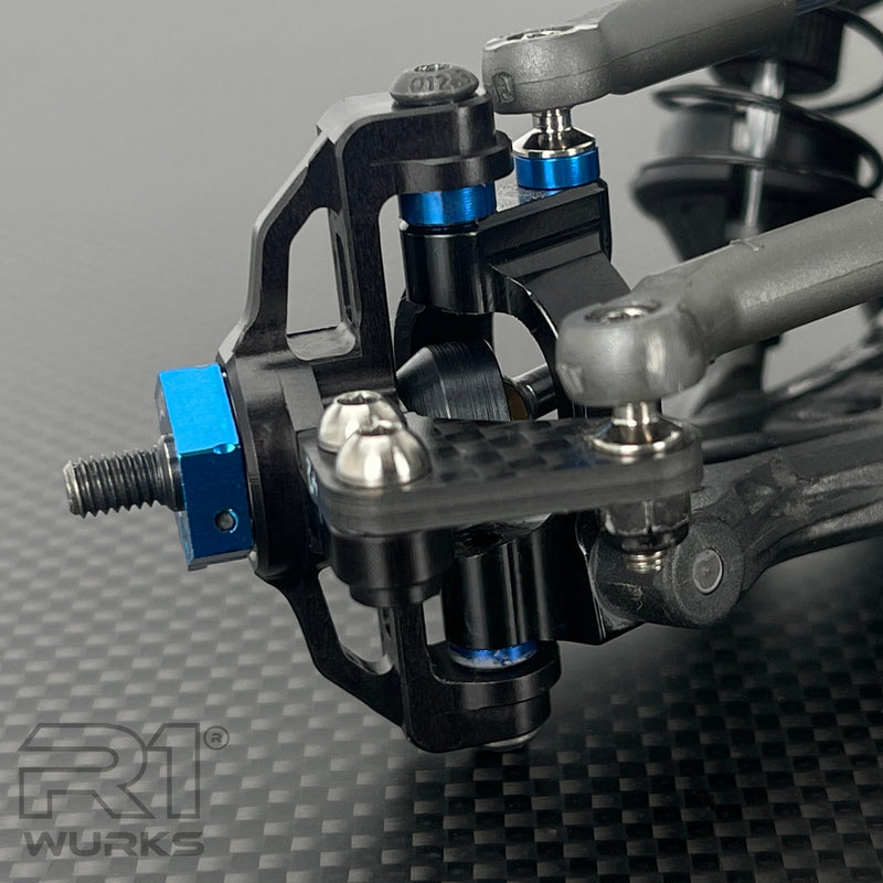 900036 R1 Wurks B74 Steering Block Set, Aluminum