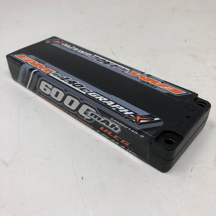 EAM60140-2 Team Eam 6000mAh 140C 2S LiPo Battery - ULCG Graph-X (Used)