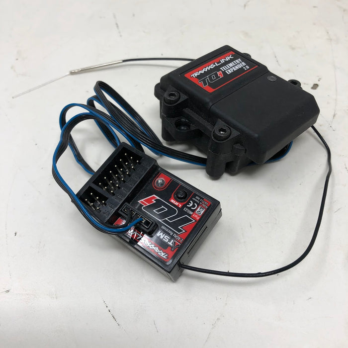 6550X Traxxas Telemetry Expander 2.0 + Micro Receiver with Telemetry & TSM (Used)