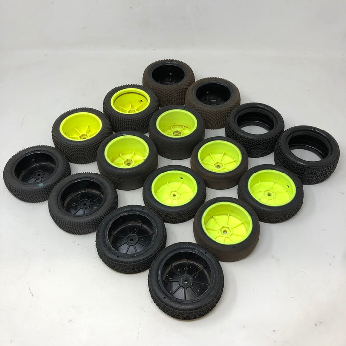 Lot of Schumacher + Pro-Line 1/10 Scale Dirt Off Road Wheel & Tires (Used)