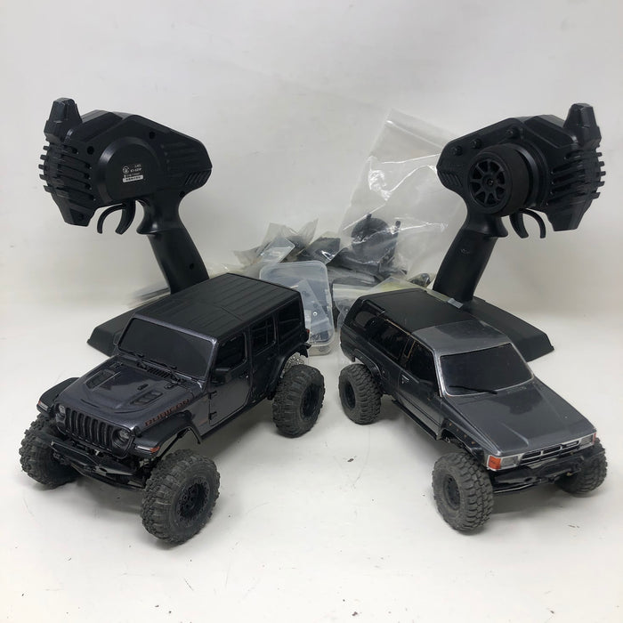 Kyosho Mini Z Crawlers Lot with 4x4 Upgrades + Parts & Accessories (Used)