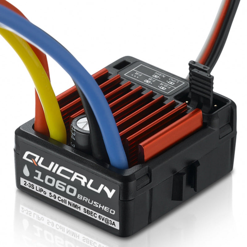 30120203 Hobby Wing 1060 Brushed Electronic Speed Controller w/ T-Plug