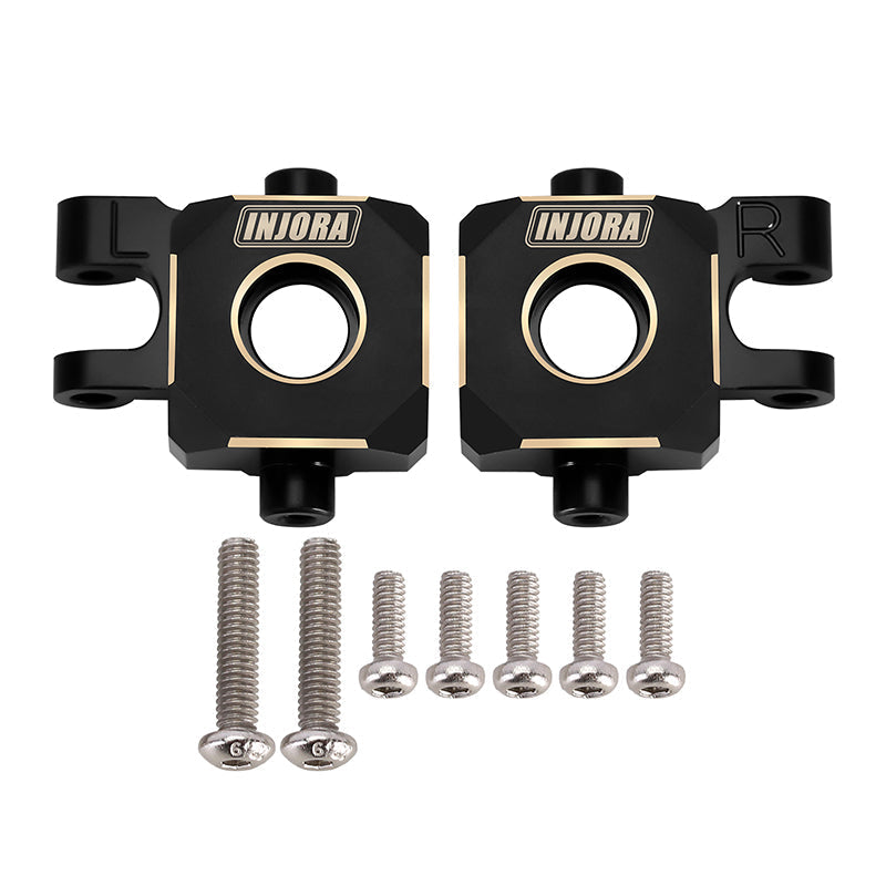TRX4M-04BK INJORA Black Brass Upgrade Parts for 1/18 TRX4M