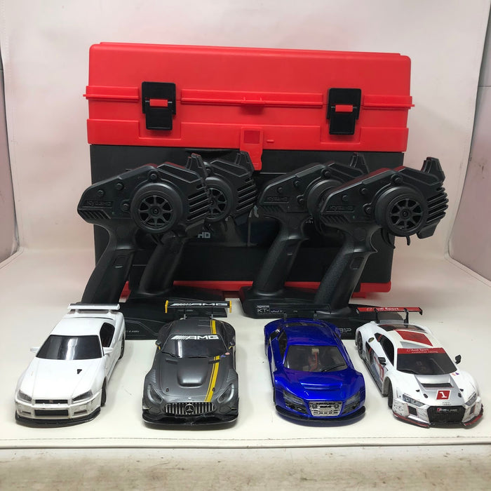 *HUGE* Kyosho Mini Z Racer Lot - Cars, Transponders, Tools, Parts, & Toolbox (Used)