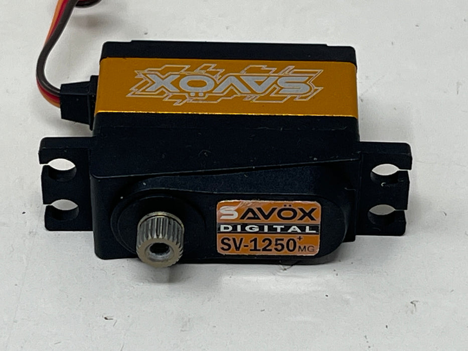 Used Savox SV-1250 servo for pan car