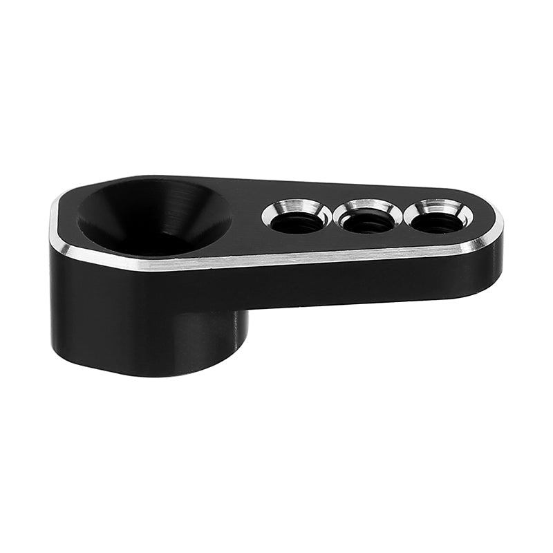 INJORA 25T Aluminum Servo Arm Horn For 1/18 TRX4M Stock Servo (4M-12), Black