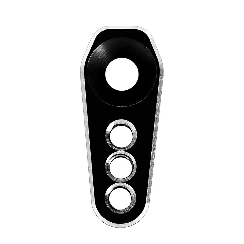 INJORA 25T Aluminum Servo Arm Horn For 1/18 TRX4M Stock Servo (4M-12), Black