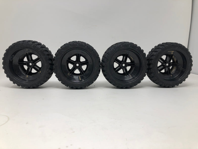 Traxxas 1/10 Slash 2WD 12T Mudboss Used Kuhmo Tire Set. Good Condition