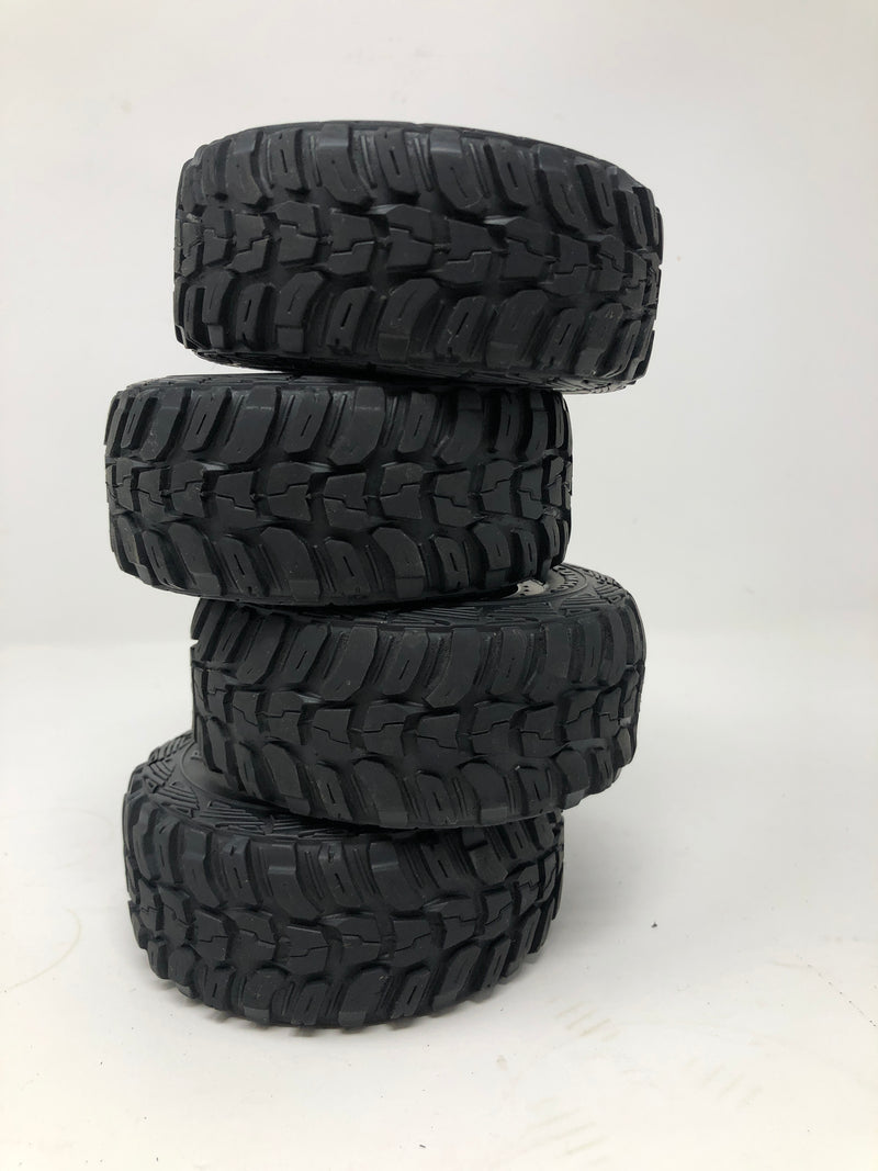 Traxxas 1/10 Slash 2WD 12T Mudboss Used Kuhmo Tire Set. Good Condition