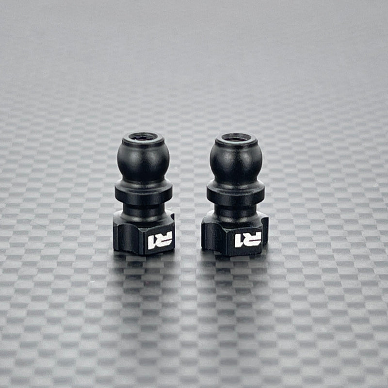 900088-10 R1WURKS Shock Stand-offs, Black, Aluminum 10mm