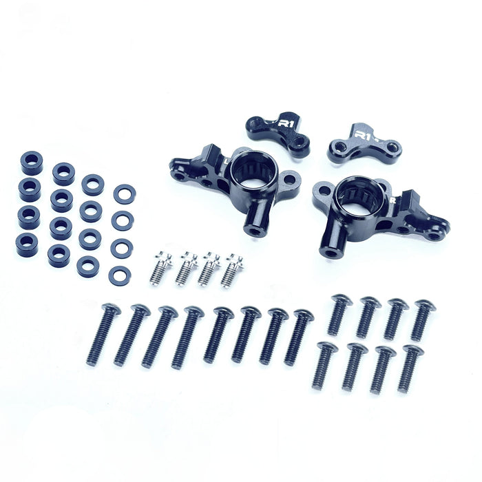 900089 R1 WURKS Team Associated B7 Series Adjustable KPI Steering Block Set