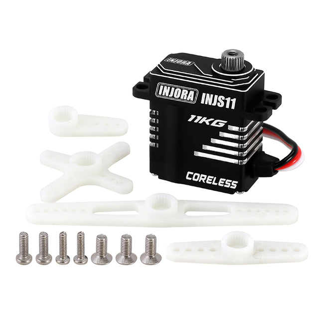 INJS11-4MBK INJORA Coreless High Torque Micro Servo for 1/18 TRX4M (INJS11)
