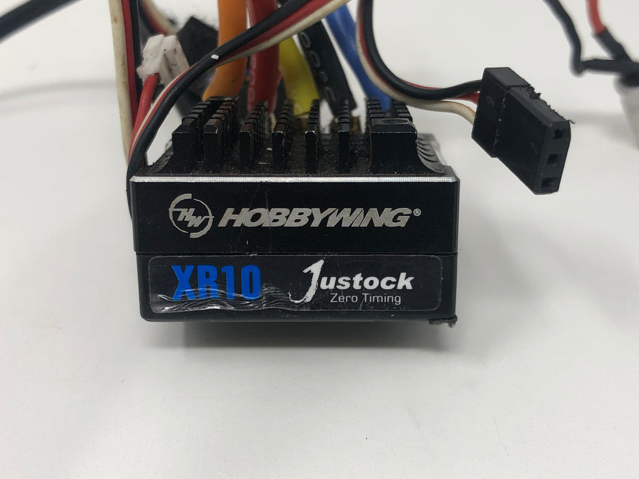 Used Hobbywing XR10 Justock Zero Timing 2-3S LiPo ESC