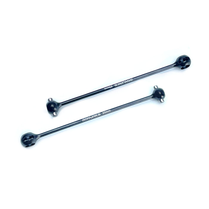 900066B R1 WURKS (B7 Series) Ultra-Lightweight HD CVA Bones, 69mm, Black