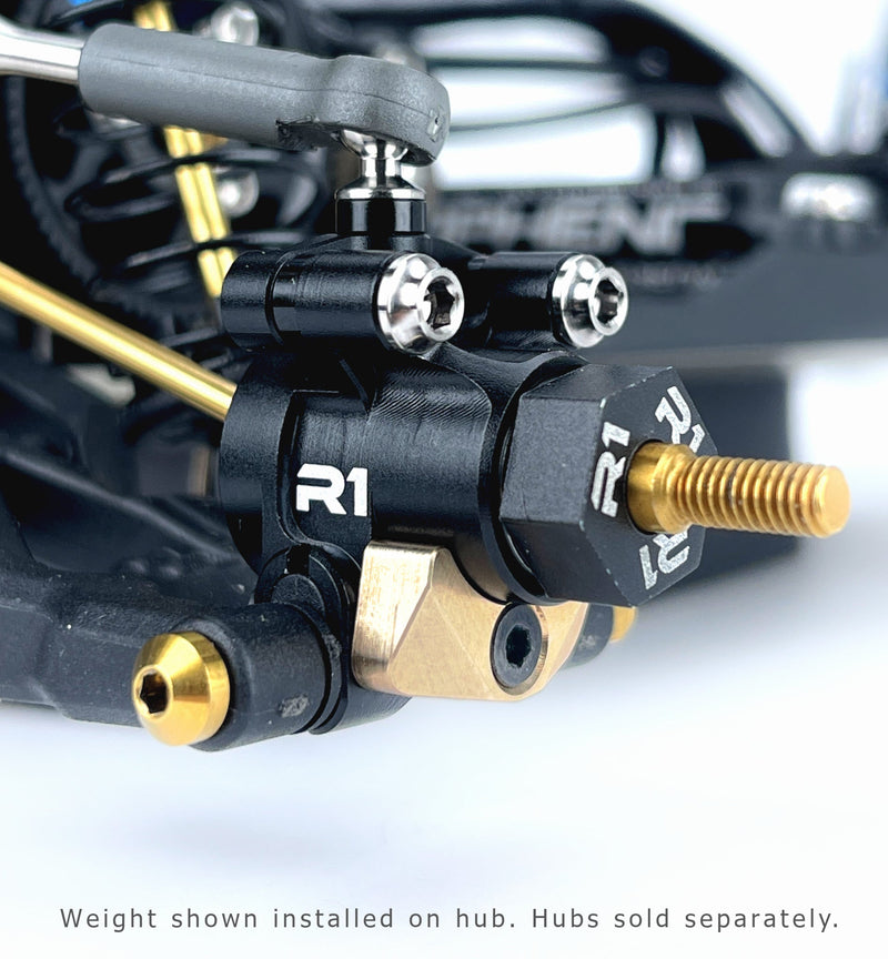 900103 R1 WURKS (B7 Series) Rear Hub Weight Set (4.2g)