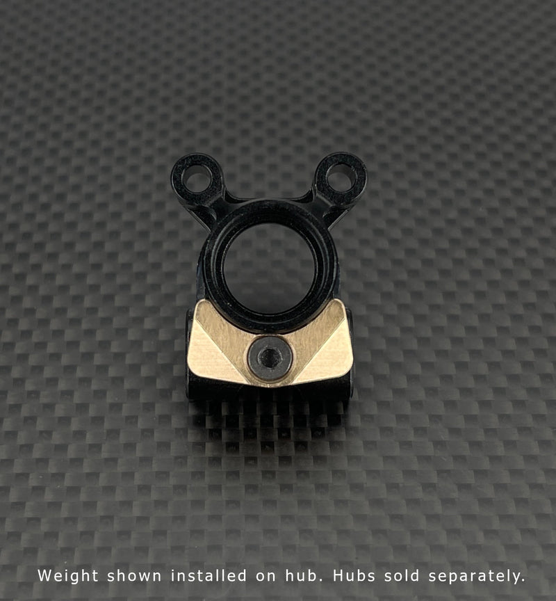 900103 R1 WURKS (B7 Series) Rear Hub Weight Set (4.2g)