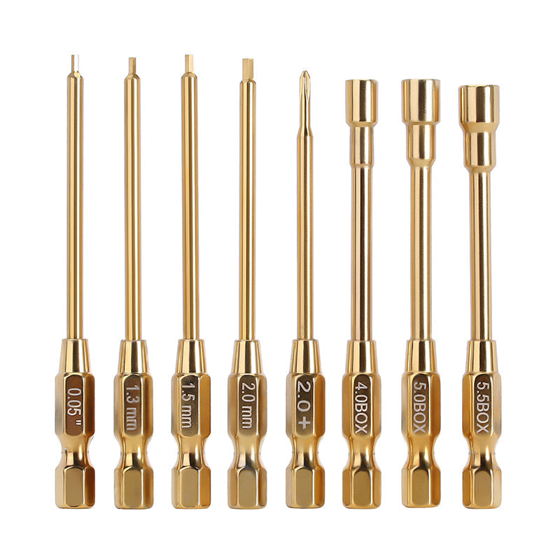 Tool-LSD49 INJORA 8-In-1 Hex, Phillips Screwdriver, Nut Drivers Quick Change Tool Kit For 1/24 1/18 Mini RC