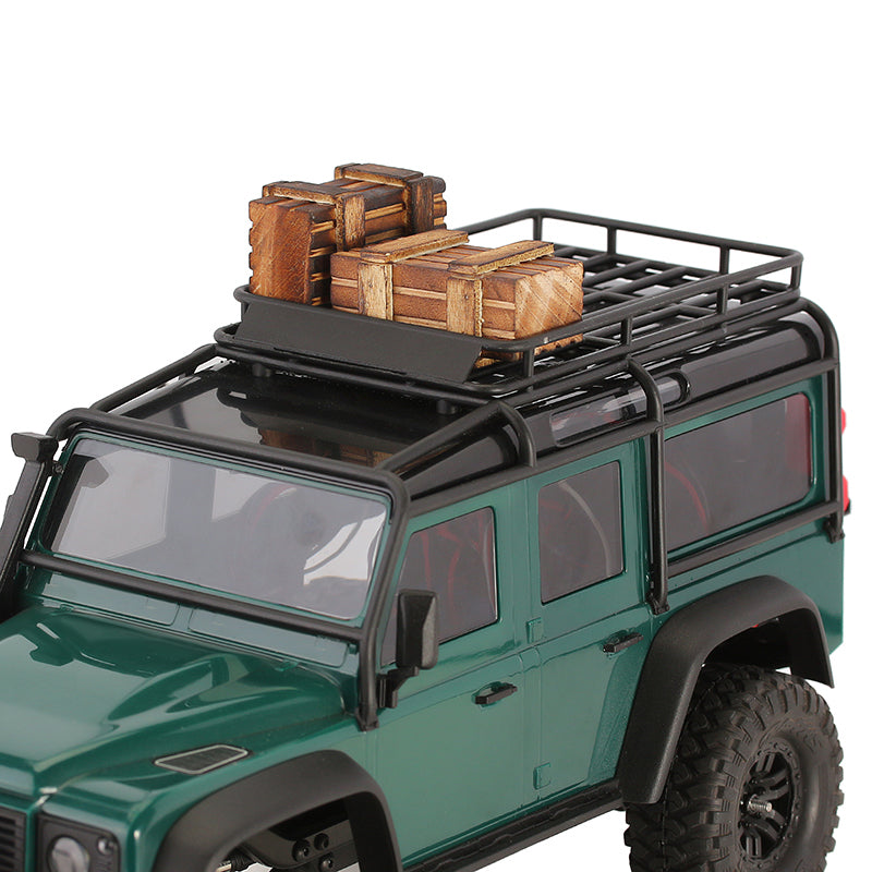 INJORA Mini Wooden Box Decoration Scale Accessories For 1/18 1/24 RC Crawlers