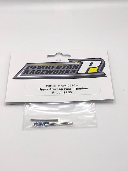 PRW13270 Pemberton Raceworks Upper Arm Top Pins - Titanium