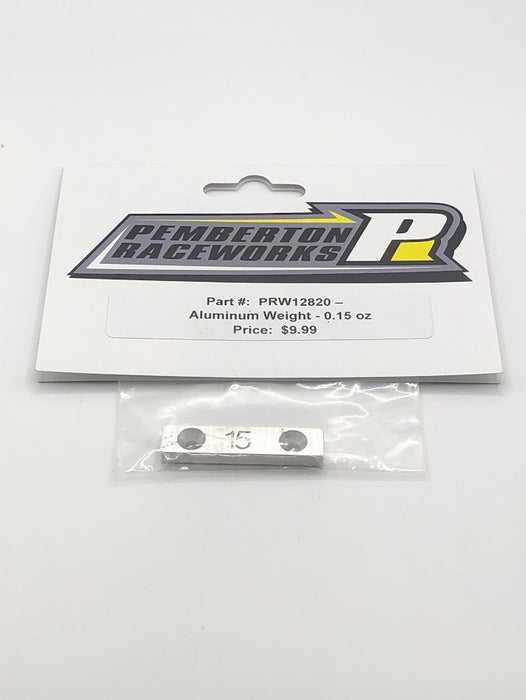 PRW12820 Pemberton Raceworks Aluminum Weight - 0.15 oz