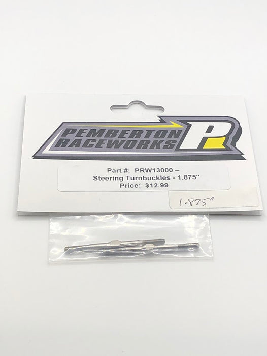 PRW13000 Pemberton Raceworks Steering Turnbuckles - 1.875"