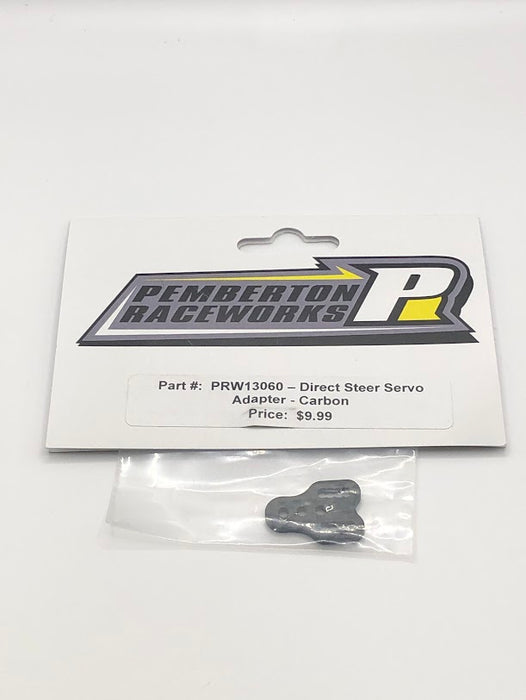 PRW13060 Pemberton Raceworks Direct Steer Servo Adapter - Carbon