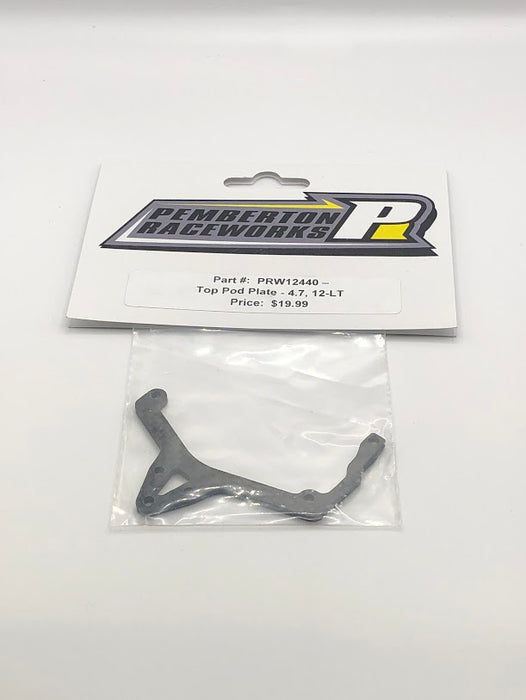 PRW12440 Pemberton Raceworks Top Pod Plate - 4.7, 12-LT