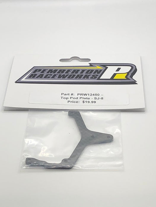 PRW12450 Pemberton Raceworks Top Pod Plate - SJ-8