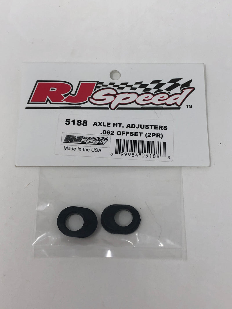 RJ Speed Axle Height Adjusters .062 Offset Legends