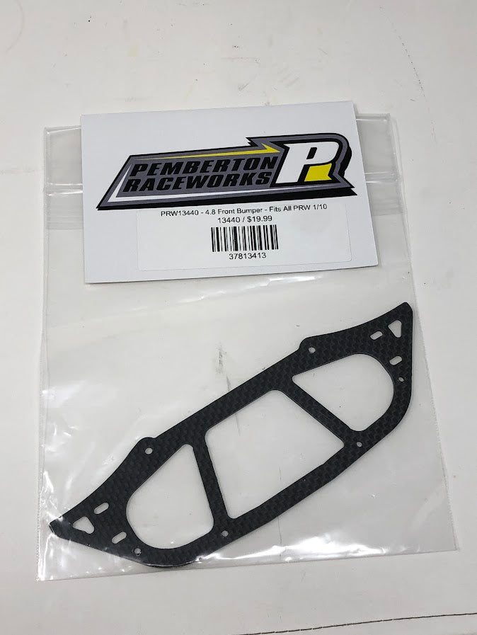 PRW13440 Pemberton Raceworks 4.8 Front Bumper Fits All PRW 1/10
