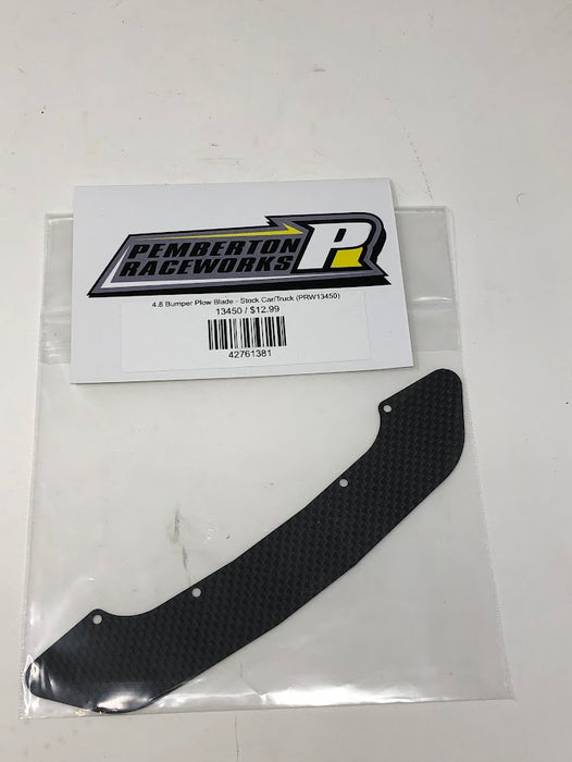 PRW13450 Pemberton Raceworks 4.8  Bumper Plow Blade - Stock Car/Truck