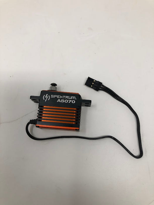 USED Spektrum A5070 Mini Digital HV High Torque High-Speed Brushless Metal Gear Aircraft Servo