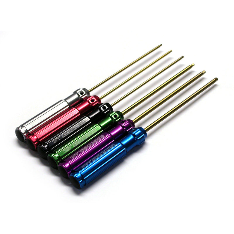 C22301 Integy Hex Wrench Set, Ti-Nitride (6)