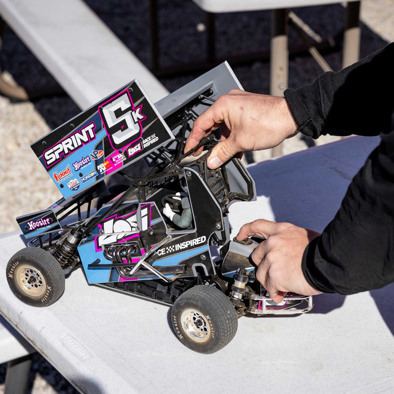 LOS-1387T1 LOSI 1/10 22S Sprint 2WD RTR, Blue