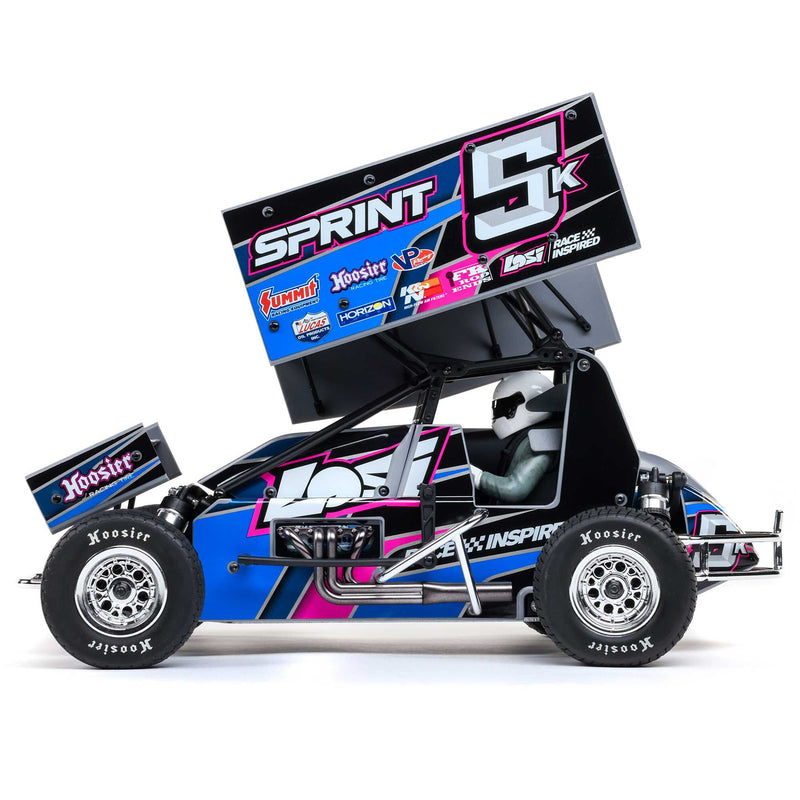 LOS-1387T1 LOSI 1/10 22S Sprint 2WD RTR, Blue