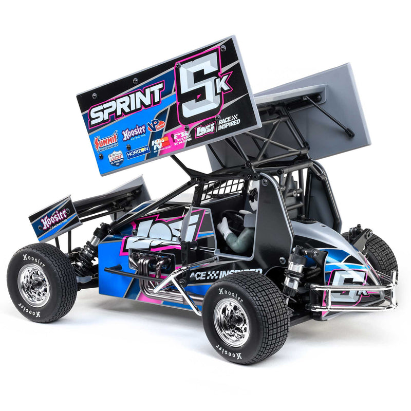 LOS-1387T1 LOSI 1/10 22S Sprint 2WD RTR, Blue