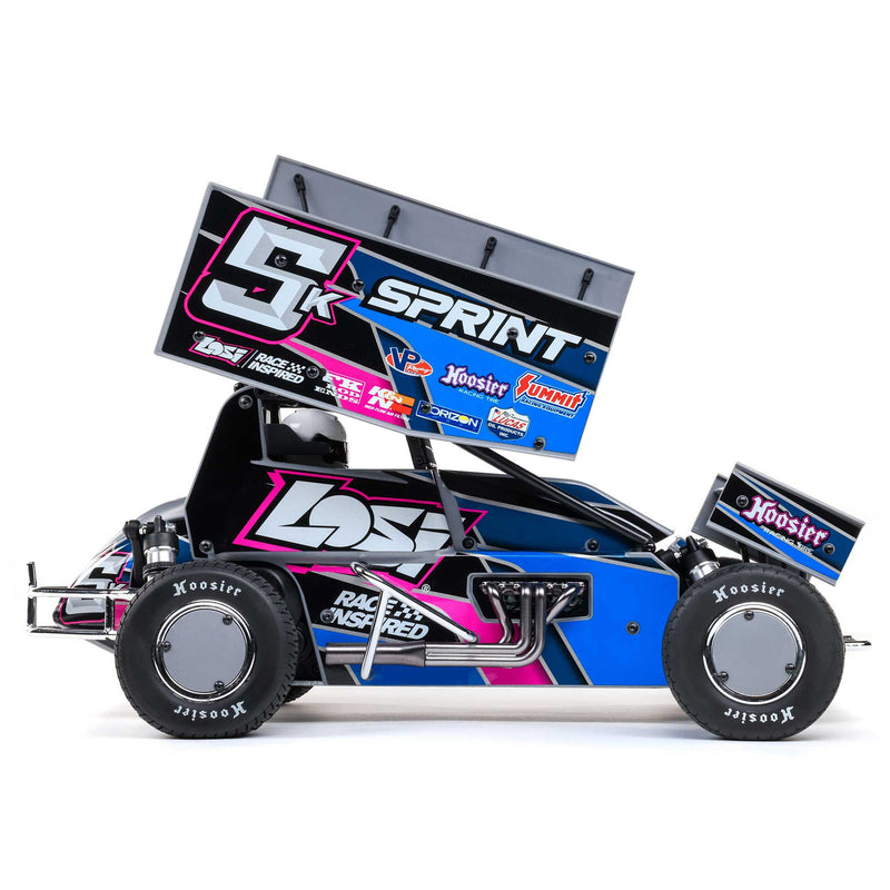 LOS-1387T1 LOSI 1/10 22S Sprint 2WD RTR, Blue