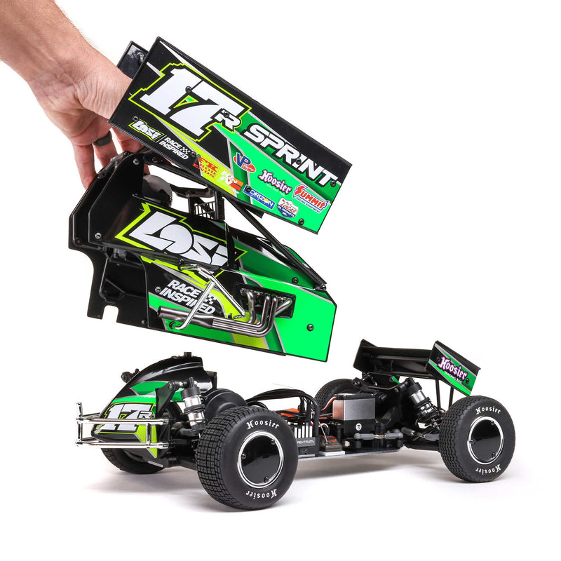 LOS-1387T2 LOSI 1/10 22S Sprint 2WD RTR, Green