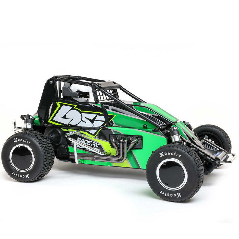 LOS-1387T2 LOSI 1/10 22S Sprint 2WD RTR, Green
