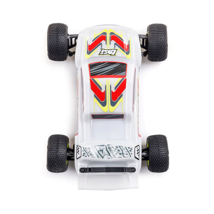 LOS-1392T Losi Micro-T 1/28 2WD RTR in Silver and White