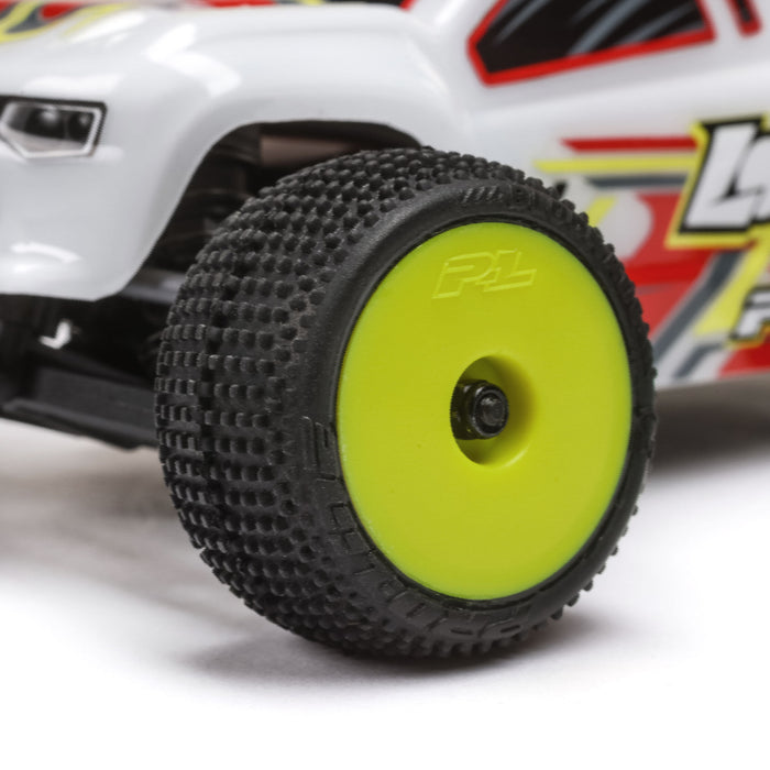 LOS-1392T Losi Micro-T 1/28 2WD RTR in Silver and White