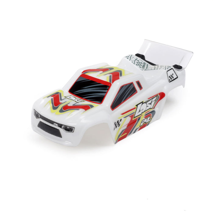 LOS-1392T Losi Micro-T 1/28 2WD RTR in Silver and White