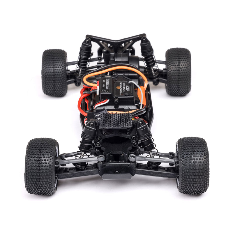 LOS-1392T Losi Micro-T 1/28 2WD RTR in Silver and White